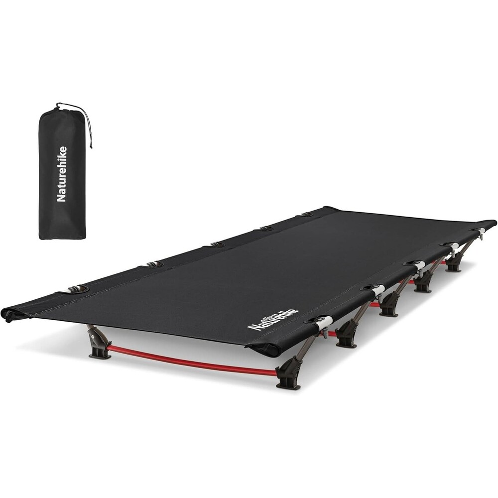Naturehike Greenwild Camping Cot Ultralight Folding Backpacking Black 330lbs